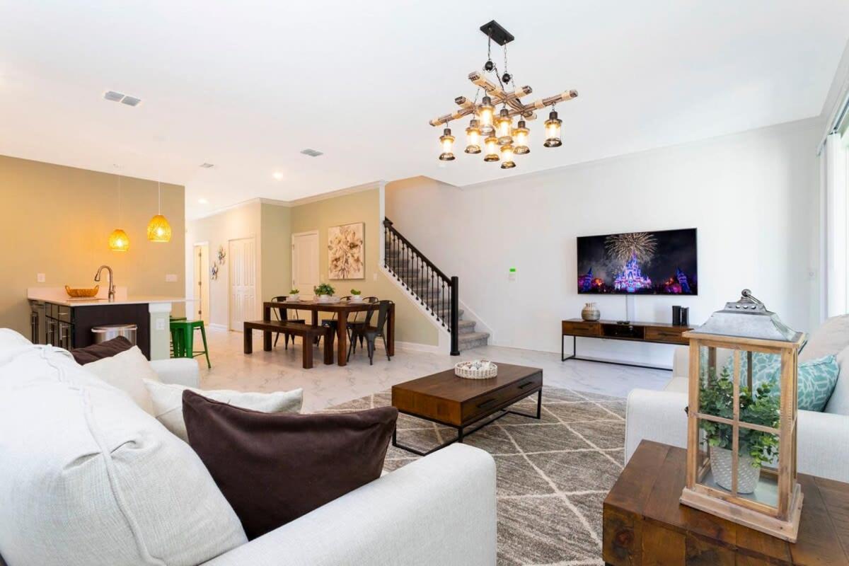 Gorgeous 5 Bd W/ Pool Close To Disney @ Champions Gate 948 キシミー エクステリア 写真